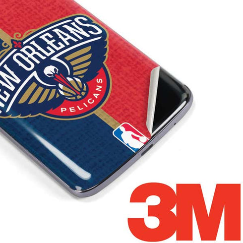 NBA New Orleans Pelicans Canvas Moto E5 Plus Skin