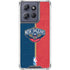 NBA New Orleans Pelicans Canvas Moto G 5G (2025) Clear Case