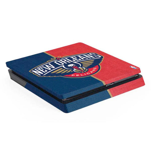 NBA New Orleans Pelicans Canvas PS4 Slim Skin
