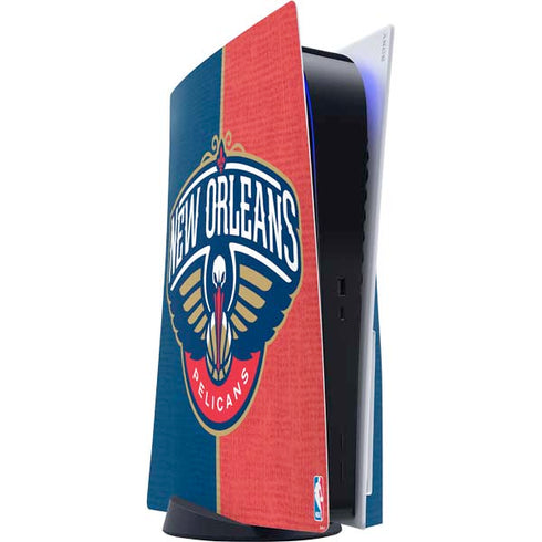 NBA New Orleans Pelicans Canvas PlayStation PS5 Skins