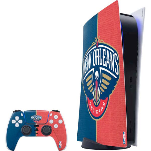 NBA New Orleans Pelicans Canvas PlayStation PS5 Skins
