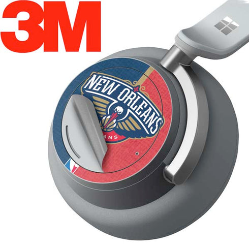 NBA New Orleans Pelicans Canvas Surface Headphones Skin