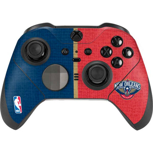 NBA New Orleans Pelicans Canvas Xbox Elite Wireless Controller Series 2 Skin