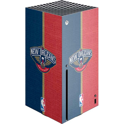 NBA New Orleans Pelicans Canvas Xbox Series X Skins