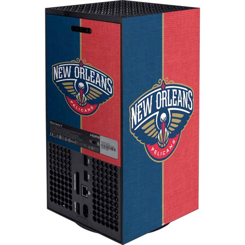 NBA New Orleans Pelicans Canvas XBox Series X Digital Edition Bundle Skin