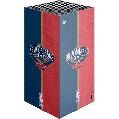 NBA New Orleans Pelicans Canvas Xbox Series X Skins