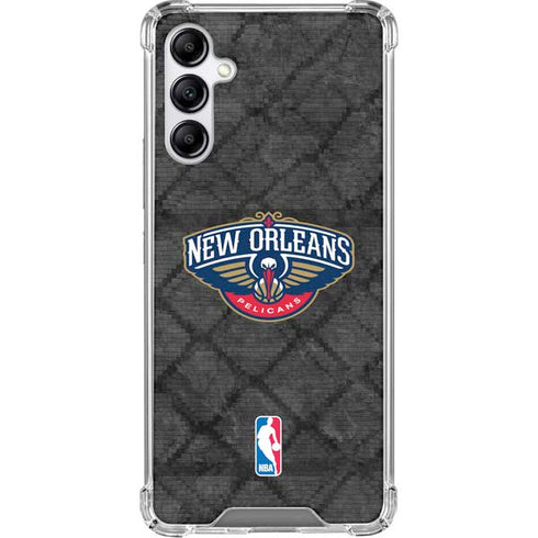 NBA New Orleans Pelicans Dark Rust Gabb Phone 4 Clear Case