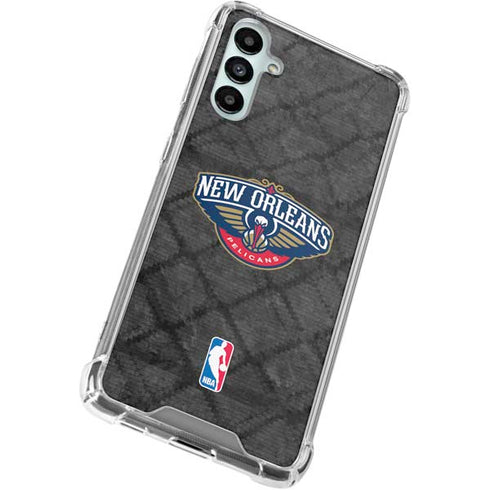 NBA New Orleans Pelicans Dark Rust Gabb Phone 4 Clear Case