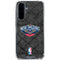 NBA New Orleans Pelicans Dark Rust Galaxy A36 5G Clear Case