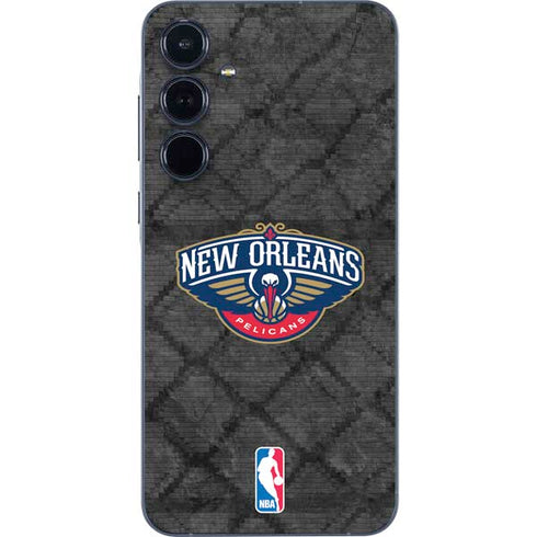 NBA New Orleans Pelicans Dark Rust Galaxy A36 5G Skin