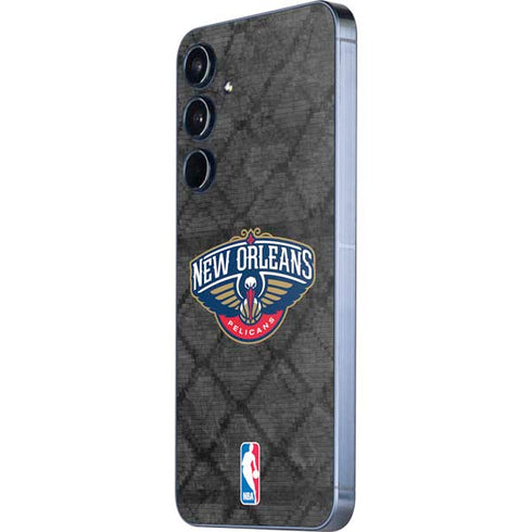NBA New Orleans Pelicans Dark Rust Galaxy A36 5G Skin