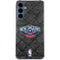 NBA New Orleans Pelicans Dark Rust Galaxy A55 5G Clear Case