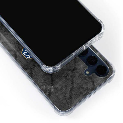 NBA New Orleans Pelicans Dark Rust Galaxy A55 5G Clear Case
