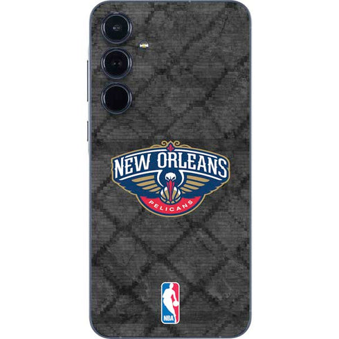 NBA New Orleans Pelicans Dark Rust Galaxy A55 5G Skin