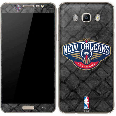 NBA New Orleans Pelicans Dark Rust Galaxy J7 Skin