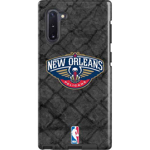 NBA New Orleans Pelicans Dark Rust Galaxy Cases