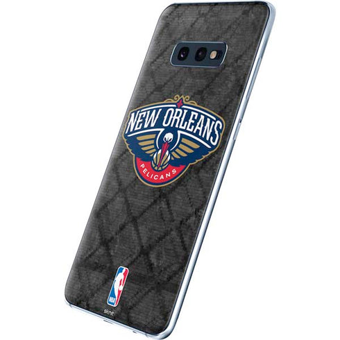 NBA New Orleans Pelicans Dark Rust Galaxy S10e Skin