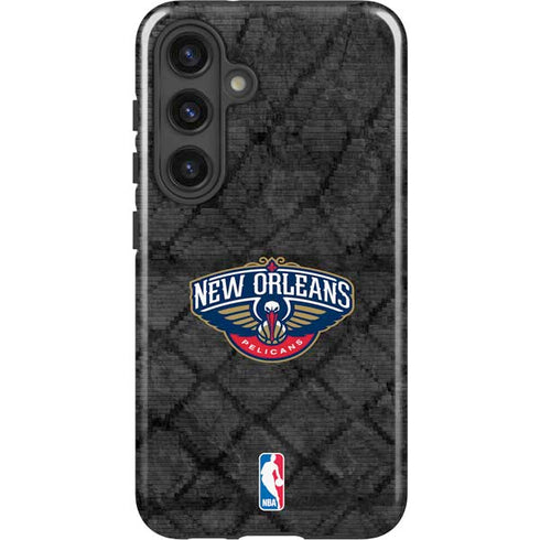 NBA New Orleans Pelicans Dark Rust Galaxy S25 Impact Case