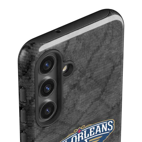 NBA New Orleans Pelicans Dark Rust Galaxy S25 Impact Case
