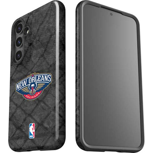 NBA New Orleans Pelicans Dark Rust Galaxy S25 Impact Case