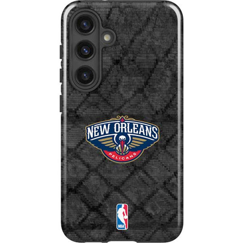NBA New Orleans Pelicans Dark Rust Galaxy S25 Plus Impact Case
