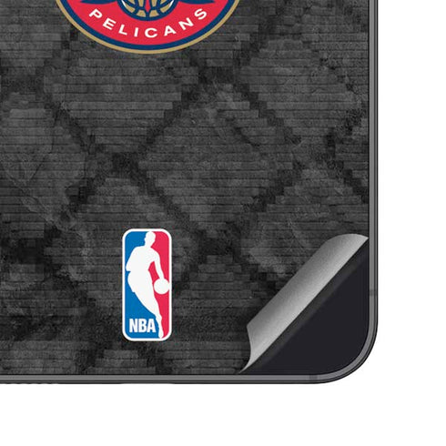 NBA New Orleans Pelicans Dark Rust Galaxy S25 Plus Skin