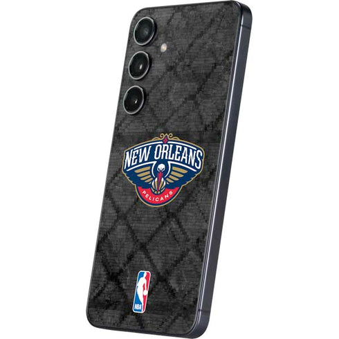 NBA New Orleans Pelicans Dark Rust Galaxy S24 Skin