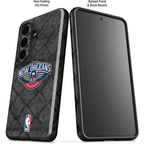 NBA New Orleans Pelicans Dark Rust Galaxy S26 Impact Case