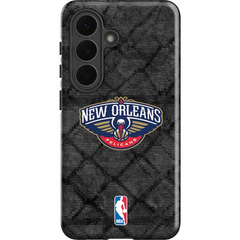 NBA New Orleans Pelicans Dark Rust Galaxy S26 Plus Impact Case
