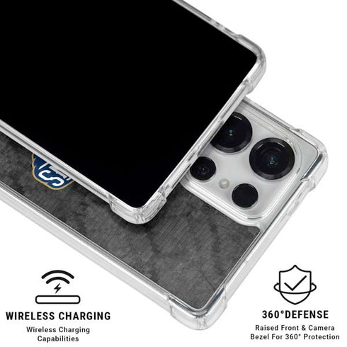 NBA New Orleans Pelicans Dark Rust Galaxy S26 Ultra Clear Case