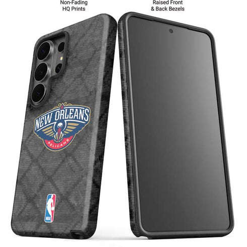 NBA New Orleans Pelicans Dark Rust Galaxy S26 Ultra Impact Case