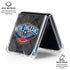 NBA New Orleans Pelicans Dark Rust Galaxy Z Flip6 Clear Case