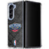 NBA New Orleans Pelicans Dark Rust Galaxy Z Fold5 5G Clear Case