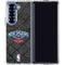 NBA New Orleans Pelicans Dark Rust Galaxy Z Fold6 Clear Case