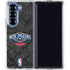 NBA New Orleans Pelicans Dark Rust Galaxy Z Fold6 Clear Case