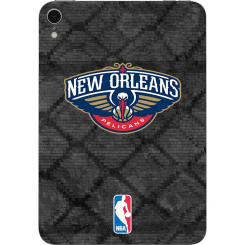 NBA New Orleans Pelicans Dark Rust Apple iPad Mini Skin