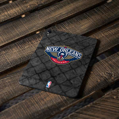 NBA New Orleans Pelicans Dark Rust Apple iPad Pro Skin