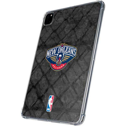 NBA New Orleans Pelicans Dark Rust iPad Pro 11in (2024) Clear Case