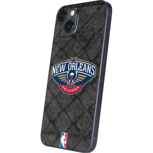 NBA New Orleans Pelicans Dark Rust iPhone Skins