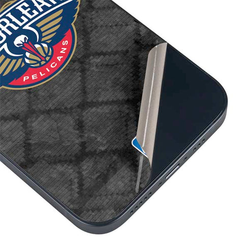 NBA New Orleans Pelicans Dark Rust iPhone Skins