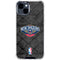 NBA New Orleans Pelicans Dark Rust iPhone 15 Clear Case