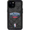NBA New Orleans Pelicans Dark Rust iPhone 15 Plus Waterproof Case