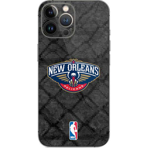 NBA New Orleans Pelicans Dark Rust iPhone 15 Pro Max Skin