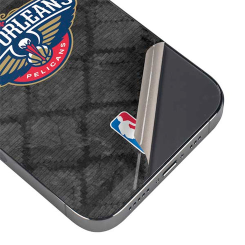 NBA New Orleans Pelicans Dark Rust iPhone 15 Pro Max Skin