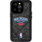 NBA New Orleans Pelicans Dark Rust iPhone 15 Pro Waterproof Case