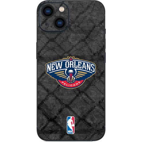 NBA New Orleans Pelicans Dark Rust iPhone 15 Skin