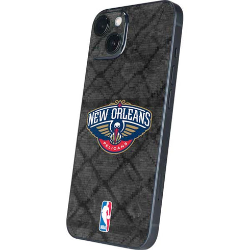 NBA New Orleans Pelicans Dark Rust iPhone 15 Skin