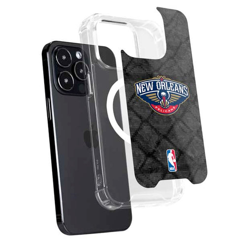 NBA New Orleans Pelicans Dark Rust iPhone 16 Pro MagSafe Case