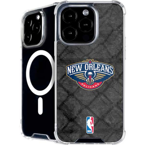 NBA New Orleans Pelicans Dark Rust iPhone 16 Pro Max MagSafe Case