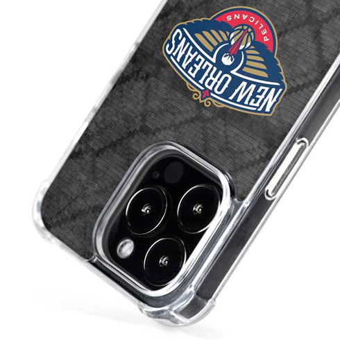 NBA New Orleans Pelicans Dark Rust iPhone 16 Pro Max MagSafe Case